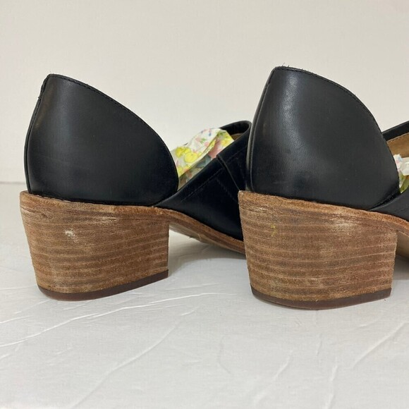 Madewell Women's The Brady Lowcut Ankle Booties Black Leather Size 7.5 - Picture 6 of 9